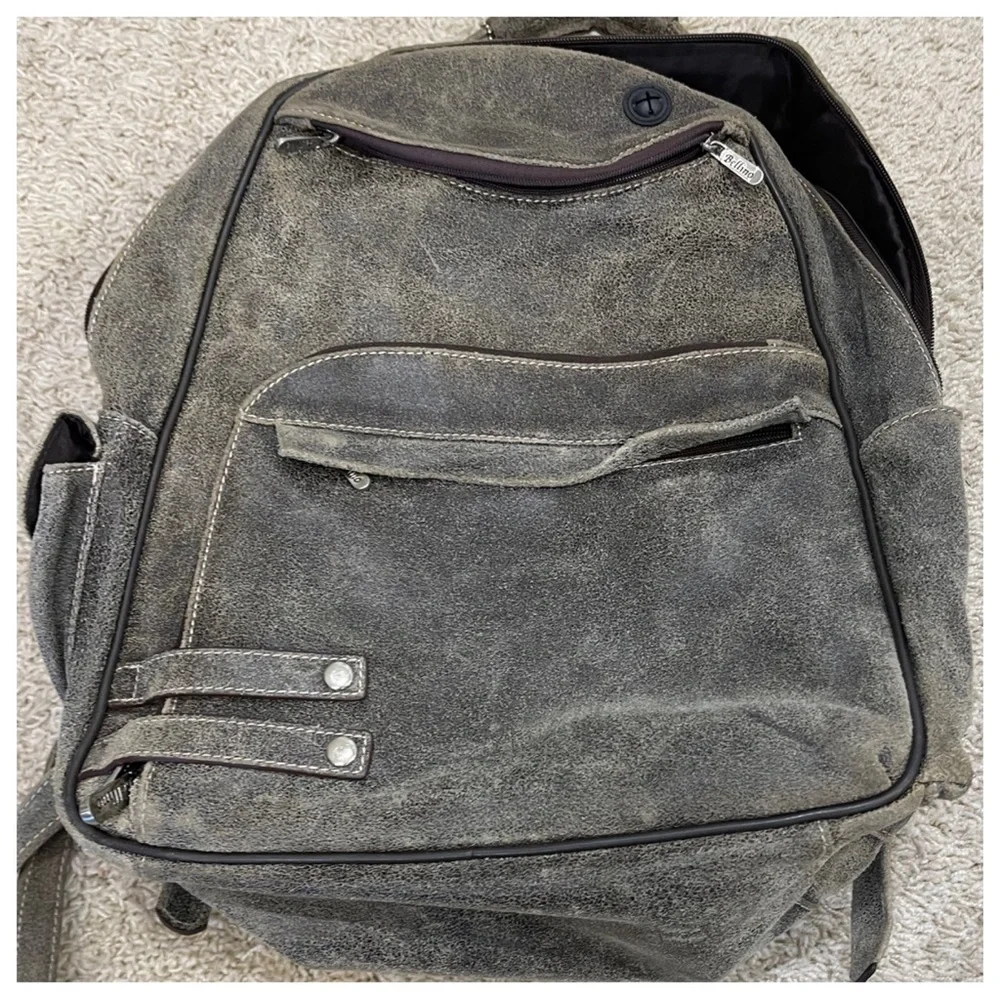 bienen davis leather backpack